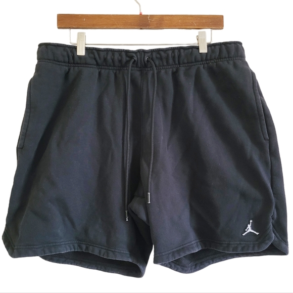 Jordan Other - Nike Air Jordan Men's Jumpman Logo Fleece Shorts Black Size XL